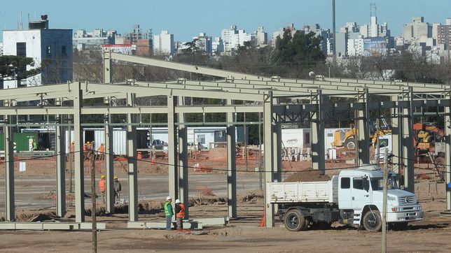 el video que muestra desde el aire como avanzan las obras en el shopping de irsa