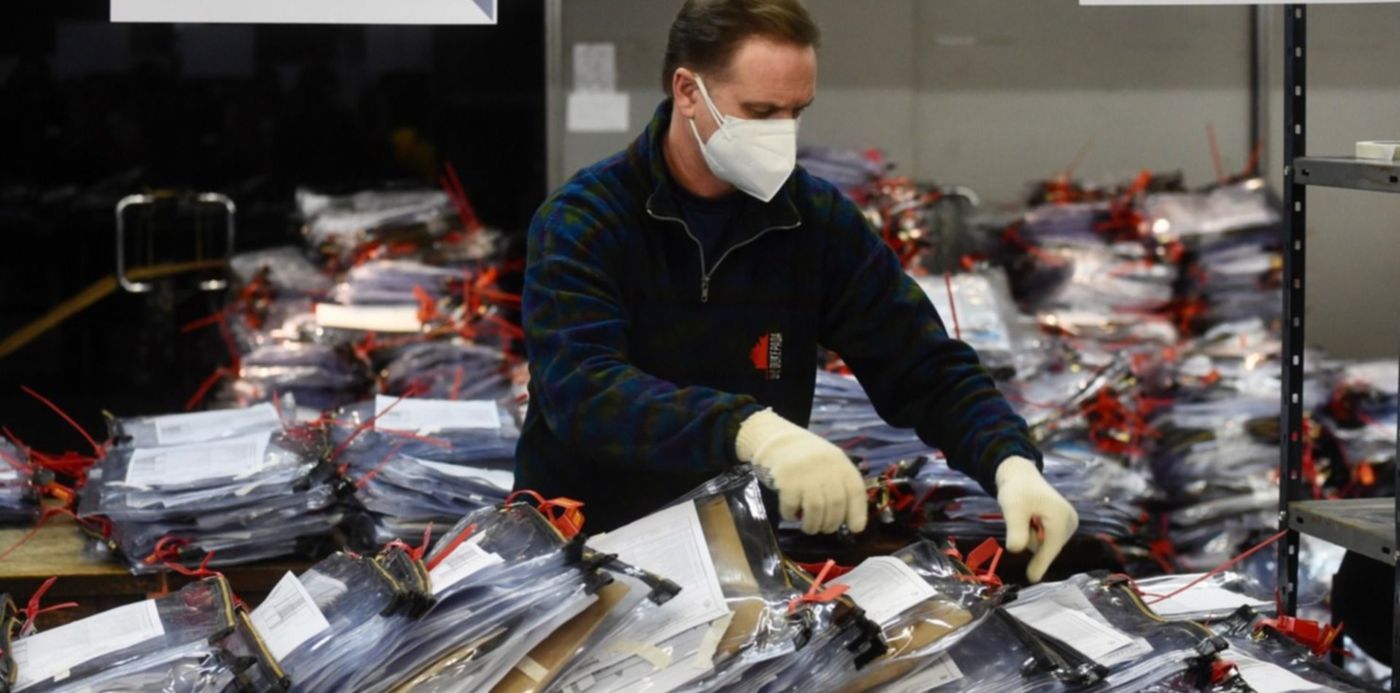 Escrutinio definitivo Recuento de votos