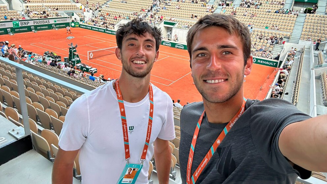 etcheverry y tirante ya conocen contra quienes debutaran en roland garros