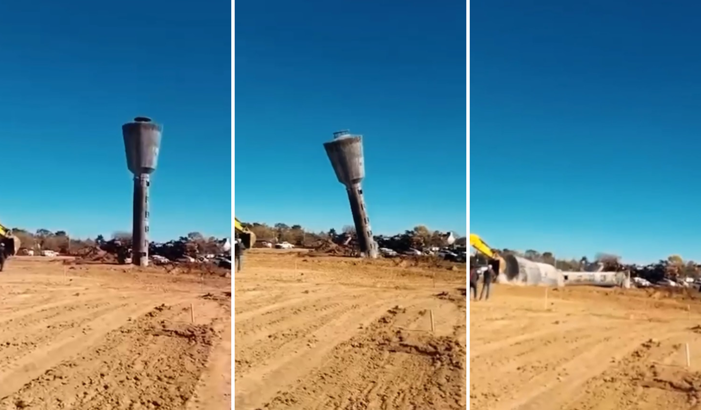 Tiraron el tanque de agua del Polo de Seguridad.png