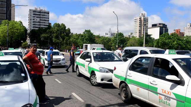 los taxistas se plantan contra la desregulacion del transporte