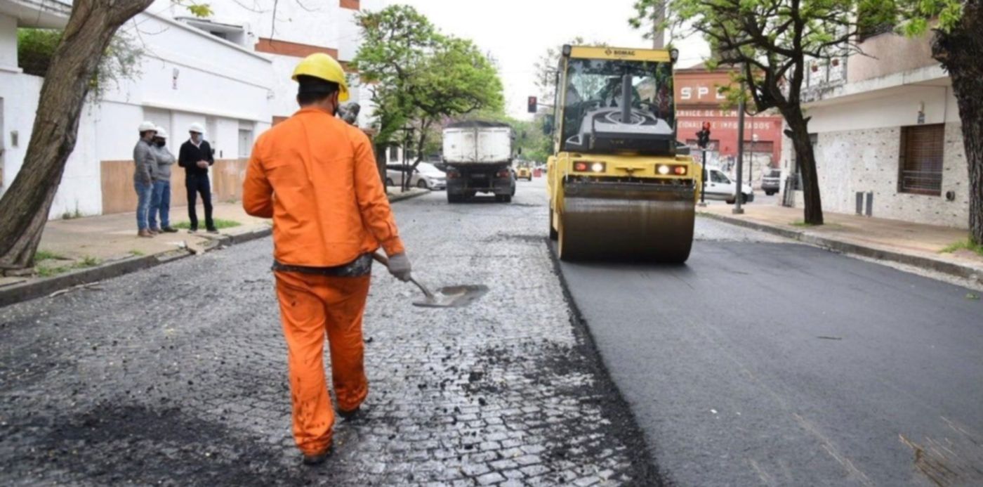 Obras - Plan de seguridad vial - pavimentación- casco urbano