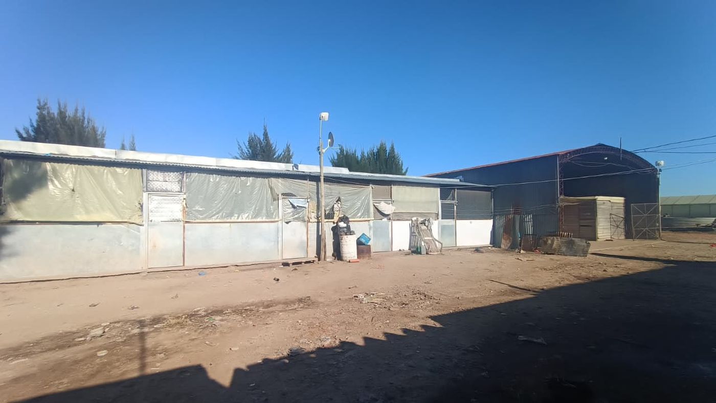 El sector de la quinta que era usado para que los trabajadores vivieran en el lugar de trabajo