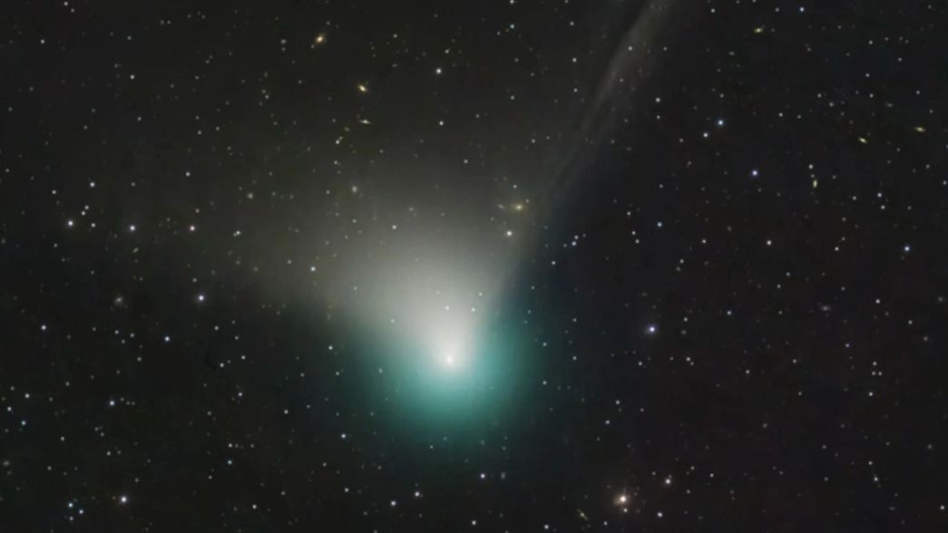 Astrónomos de La Plata tomaron la primera imagen  del cometa verde en cielo argentino