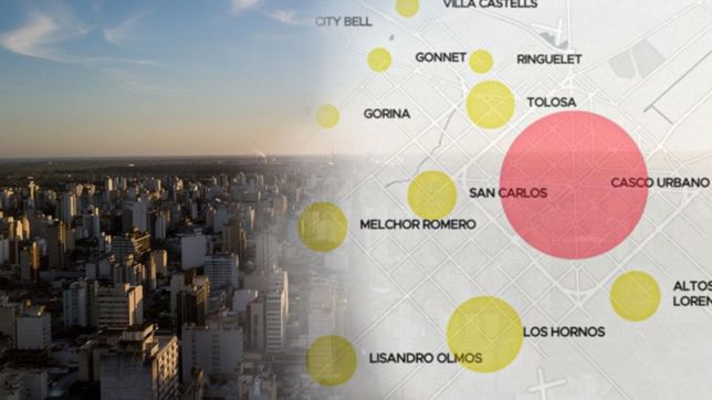 radiografia del coronavirus en la plata: ¿cuales son las zonas de mayor contagio?