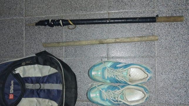 cayeron dos ladrones que asaltaron con una lanza un supermercado en la vispera de navidad