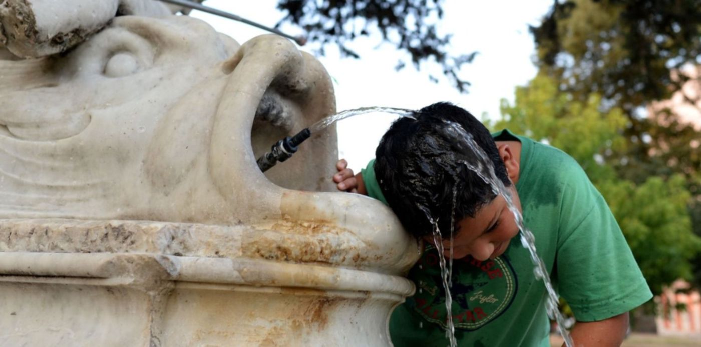 Ola de calor en alta