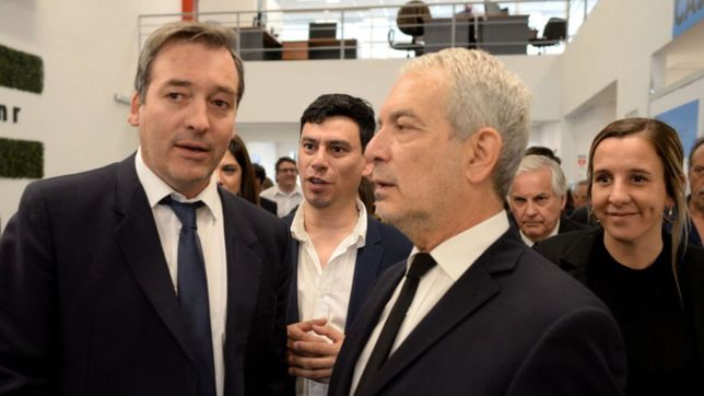 reabrieron la sede platense del ministerio de justicia de la nacion que estaba destruida