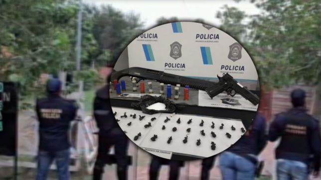 video: asi fue el allanamiento antidrogas realizado en barrio aeropuerto