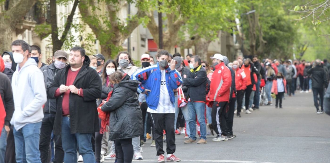 Estadio de Estudiantes en el regreso del público
