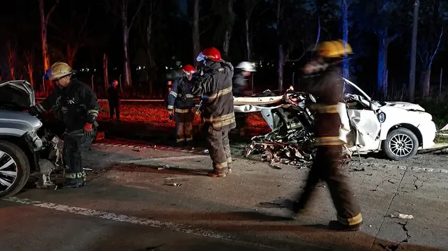 hablo la familia de las cinco victimas del accidente en ruta 6 causado por un estudiante de la unlp