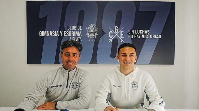 gimnasia anuncio la llegada de maximiliano zalazar
