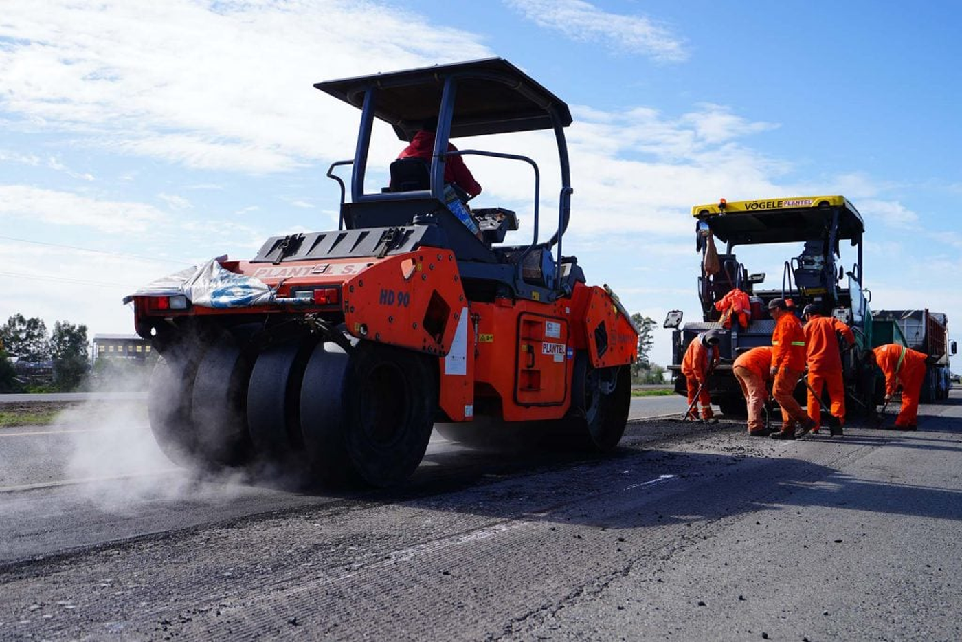 Los trabajos que se están desarrollando en Ruta 2.