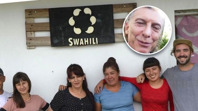 un emprendedor platense visito la quinta de olivos y comio empanadas con macri