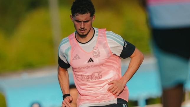 la seleccion argentina confirmo la gravedad de la lesion de joaquin panichelli