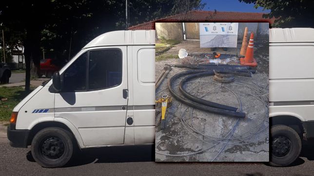 desarticularon en la plata una banda de robacables que se hacia pasar por empleados de una empresa