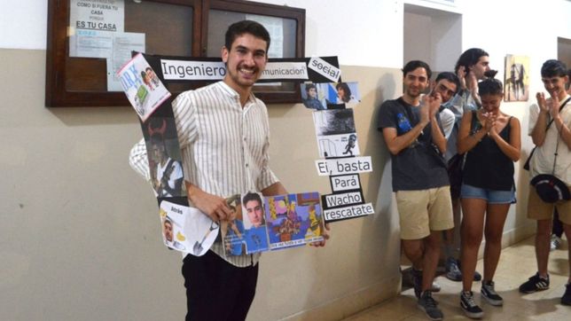 se recibio el primer egresado de ingenieria en telecomunicaciones de la unlp