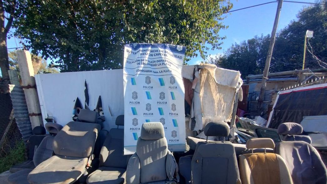 Desarticularon un desarmadero en un imponente operativo en Abasto