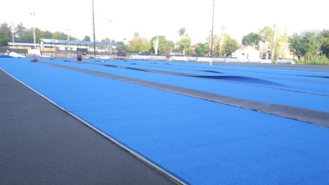 santa barbara no para de crecer: sera el primer club de hockey del pais con tres canchas sinteticas