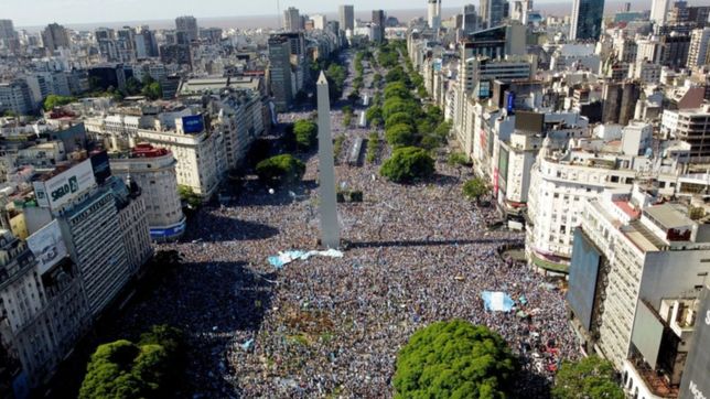 el gobierno decreto feriado nacional para recibir a la seleccion argentina este martes
