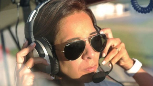 la primera piloto acrobata del pais es platense y presidira una prestigiosa asociacion