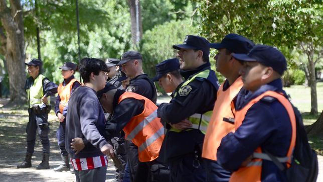 aprevide anuncio como sera el operativo para el cruce estudiantes vs. flamengo