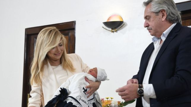 video: alberto fernandez y fabiola yanez presentaron a su hijo francisco