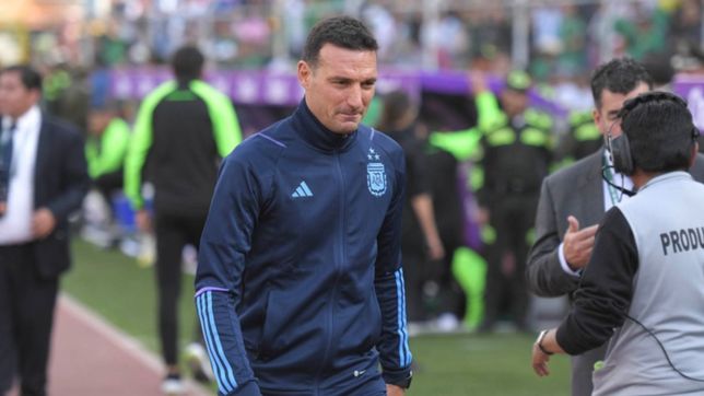 la interminable pregunta que irrito a scaloni tras la victoria de la seleccion en bolivia