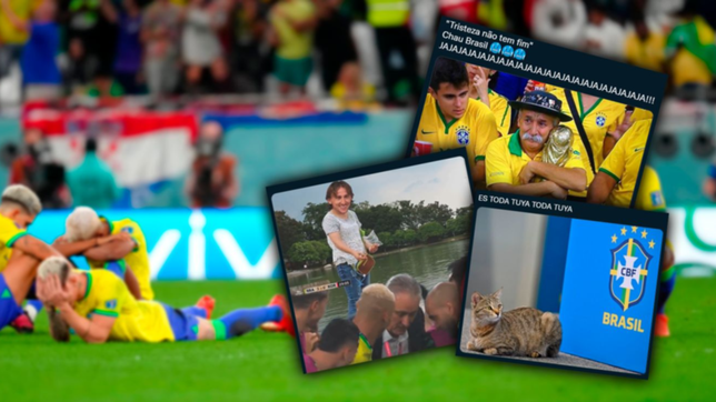 brasil quedo afuera del mundial de qatar 2022 y estallaron los memes