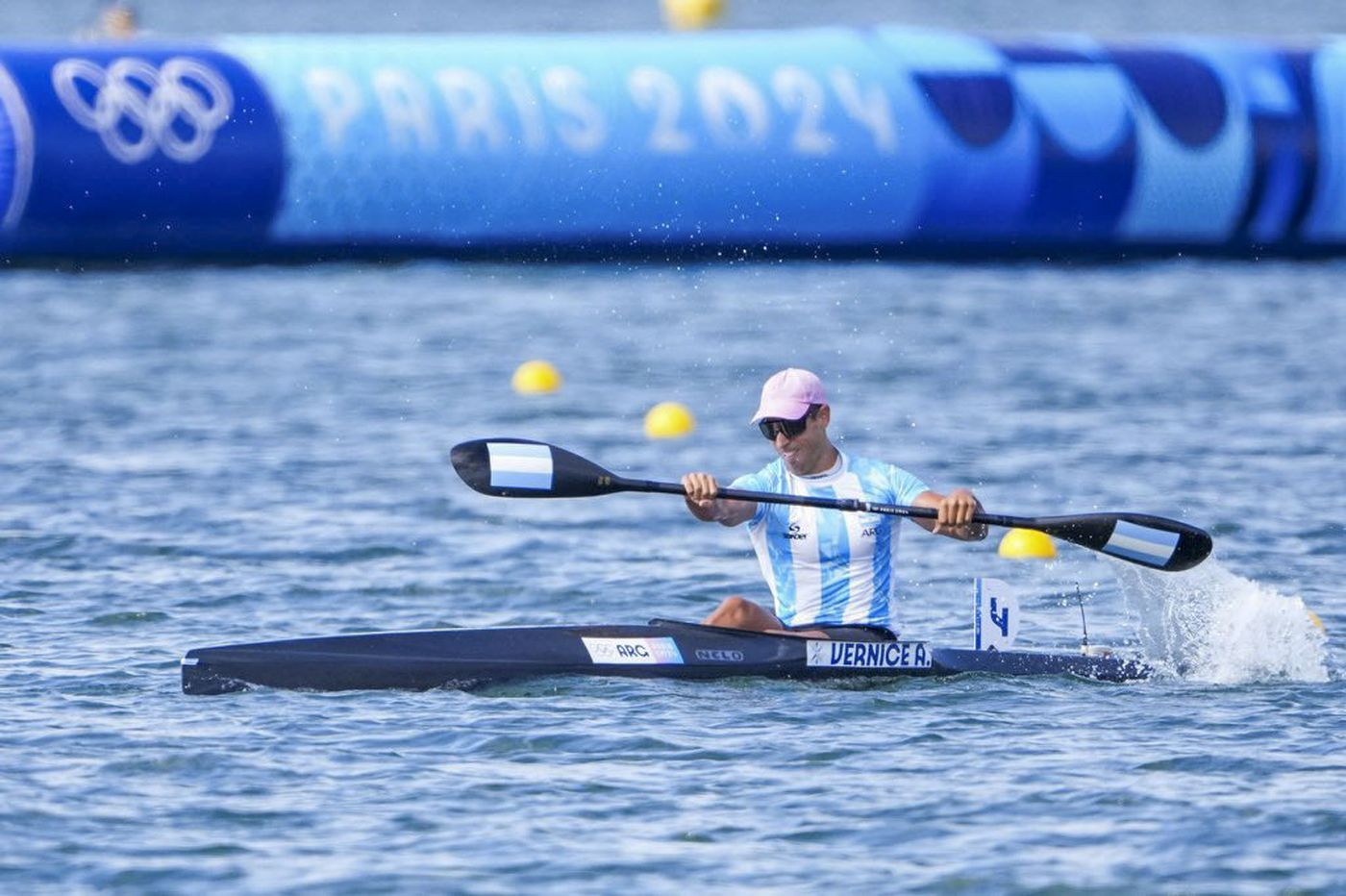 Agustín Vernice se clasificó cuarto en la categoría K10 1.000 metros y terminó a la puerta de conseguir una nueva medalla de bronce para el país.