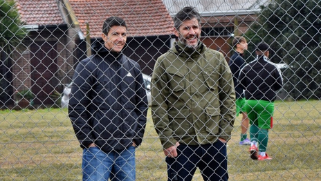 Más que una foto: Nacho Fernández y Ariel Pereyra en una imagen que dice mucho Más que una foto: Nacho Fernández y Ariel Pereyra en una imagen que dice mucho