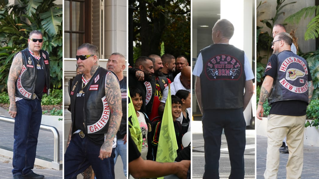 de posar con la uocra a pelear con trapitos y salir a bailar, asi fue el paso de los hells angels por la plata