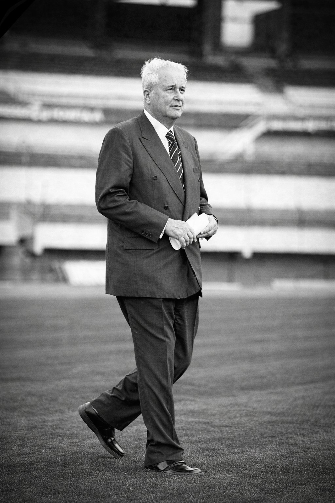 Alfredo Davicce era el presidente de River en la Copa Centenario ganada por Gimnasia.