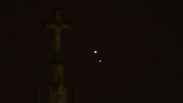 asi se vio en la plata la estrella de belen que no volvera a aparecer hasta el 2080