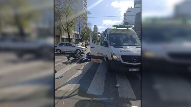 la policia que choco en moto ya tiene muerte cerebral