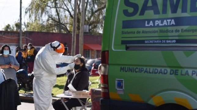 operativo deteccion de covid-19 en gorina: el 20% de los test dieron positivo