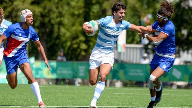 con dos platenses intratables, los pumitas aplastaron a francia y ganaron el oro olimpico