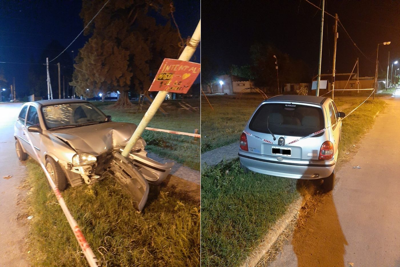Una imagen que impacta en relación al accidente en Berisso