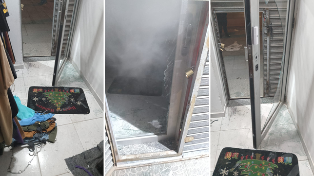 puso candados, alarma y camaras en su local pero le robaron por septima vez: nos tienen de punto
