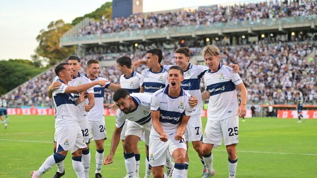 gimnasia llega envalentonado al monumental y buscara quedarse con los tres puntos