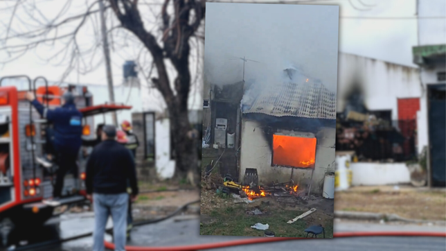 asi fue el incendio en el que una joven madre perdio todo: sus vecinos piden ayuda