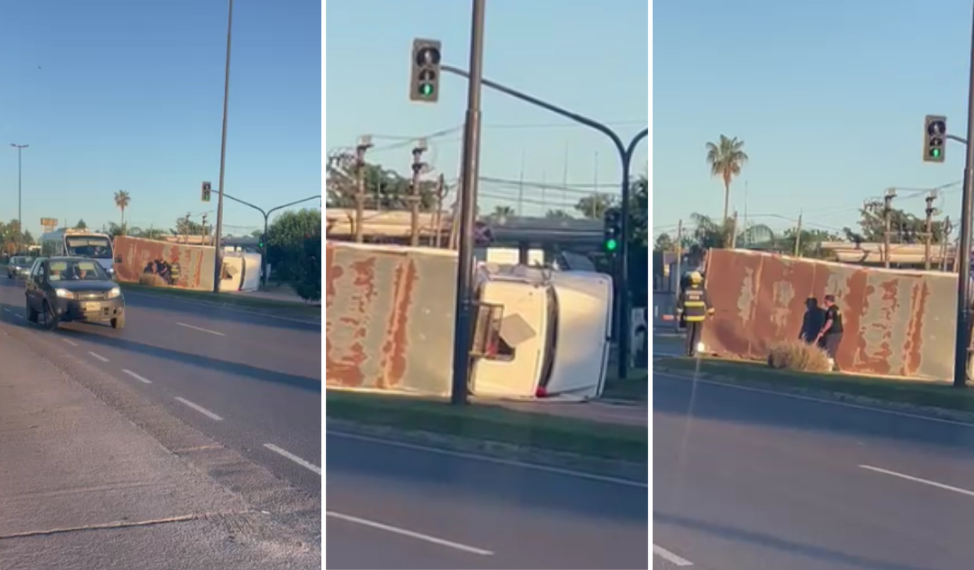 accidente camion villa elisa