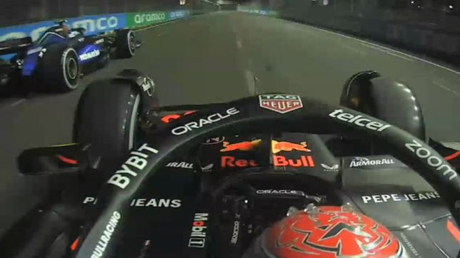 franco colapinto se saco chispas con max verstappen, lo sorprendio y lo hizo reir