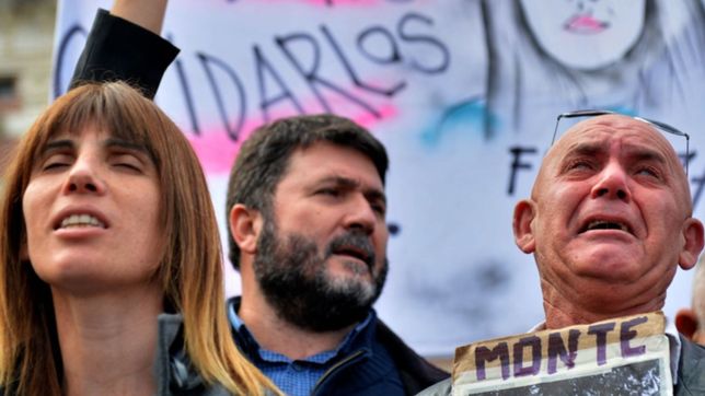familiares, amigos y ongs marcharon en la plata por justicia por la masacre de monte