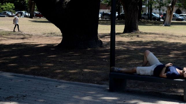 con cielo algo nublado y buen tiempo, asi estara el clima en la plata durante el feriado