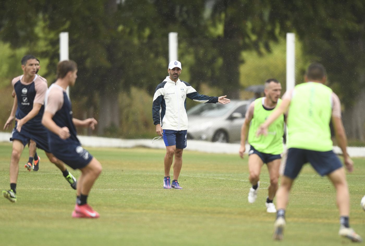 Gimnasia entrenamiento Estancia Chica pretemporada Zaniratto