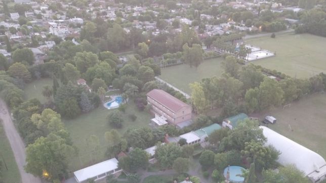 video: asi se ve desde el aire el predio de la colonia del colegio lincoln