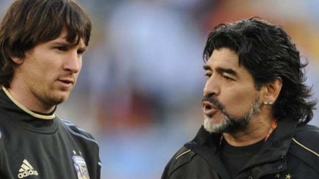 la premonicion de maradona en la plata antes de morir: lio va a ser campeon del mundo