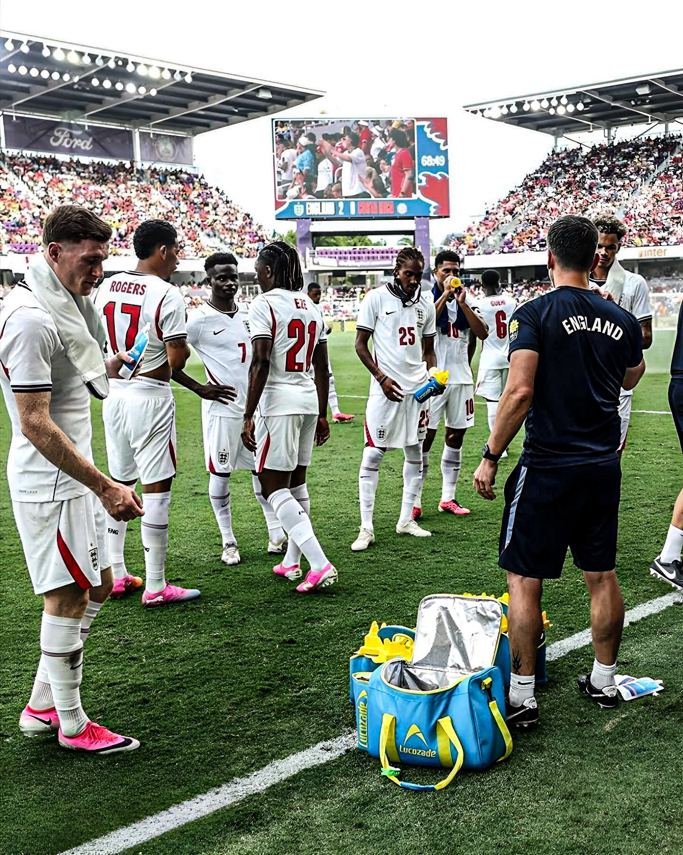 La selección inglesa sufrió un robo en el Mundial 2026.