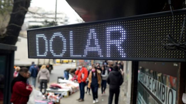 el dolar blue rozo los 500 pesos y establecio otro record en medio de la incertidumbre